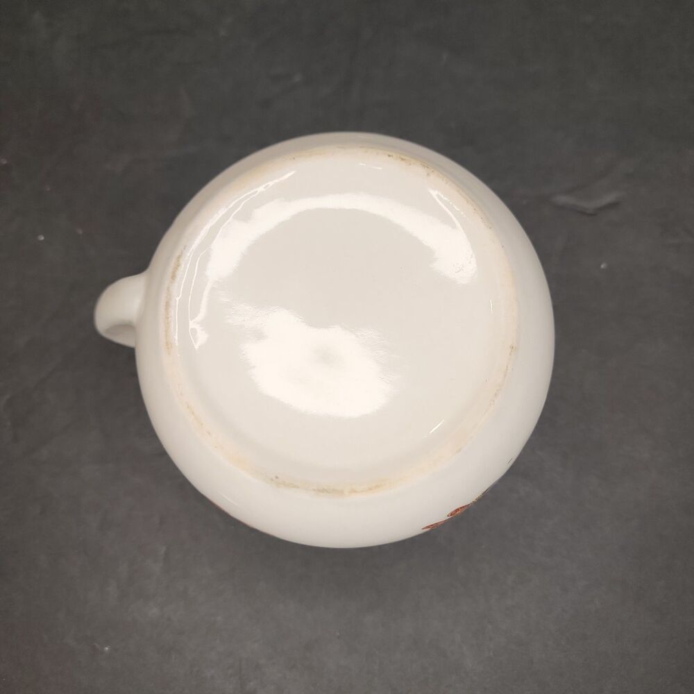 Vintage Ceramic Onion Soup Recipe Mug Bowl With Handle White - Picture 2 of 12